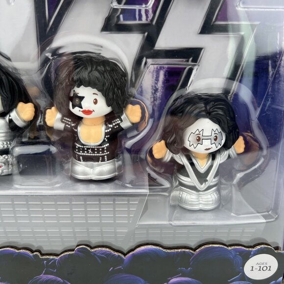 KISS 2019 Fisher Price Little People Special Edition Collector Set Rock Band - Picture 3 of 8